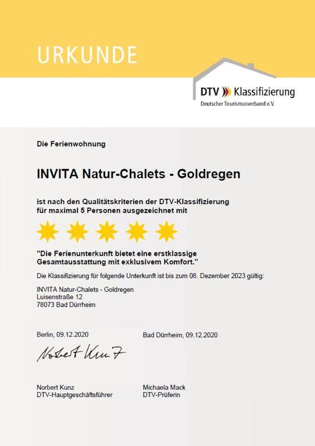 Invita Natur-Chalets Penthouse - Familienurlaub Im Schwarzwald - 240Qm Bad Dürrheim Exterior foto
